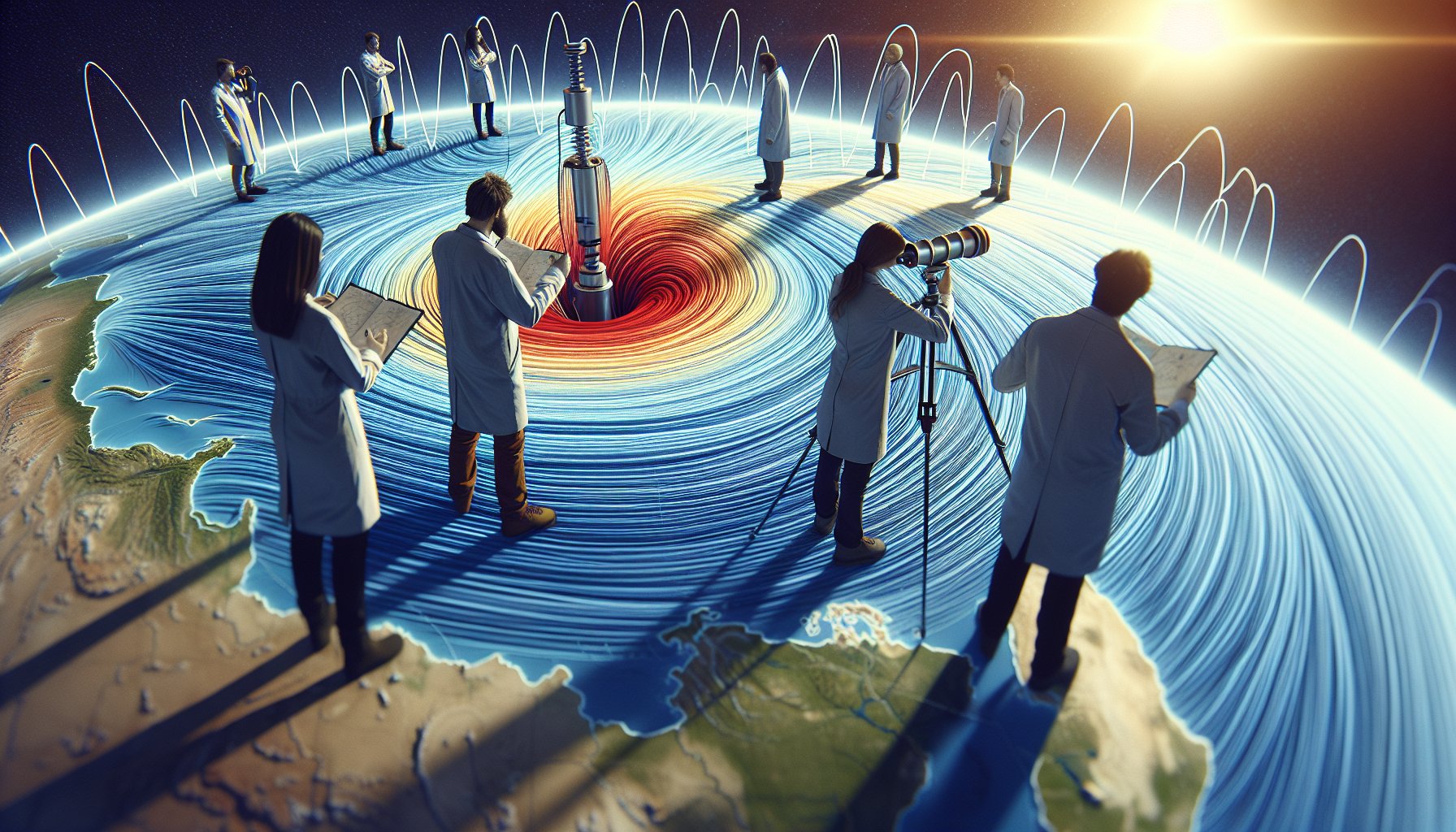 南大西洋異常帯とポールシフトの兆候:都市伝説を解説