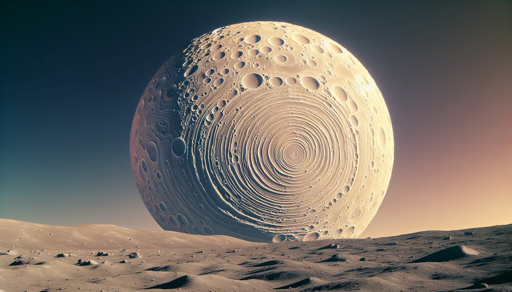 月面の異常構造に込められた謎のシグナル