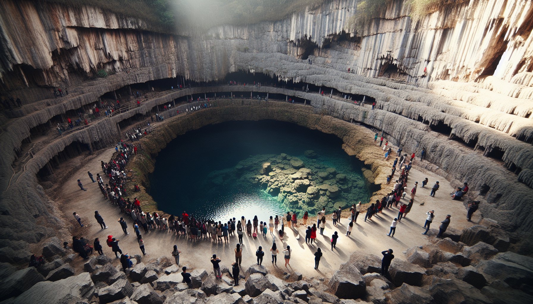 22メートルクレーターに刻まれた壮大な物語