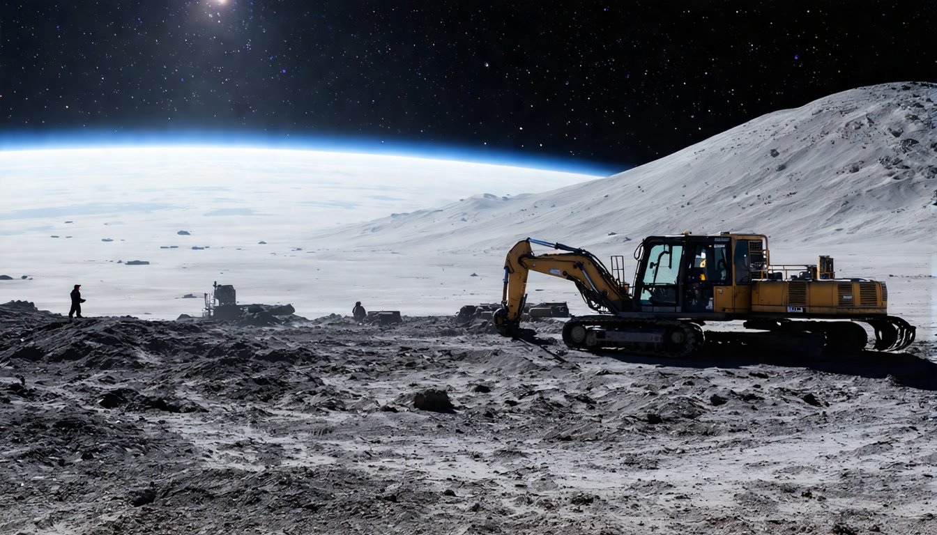 月面採掘計画がひらく新しい宇宙時代