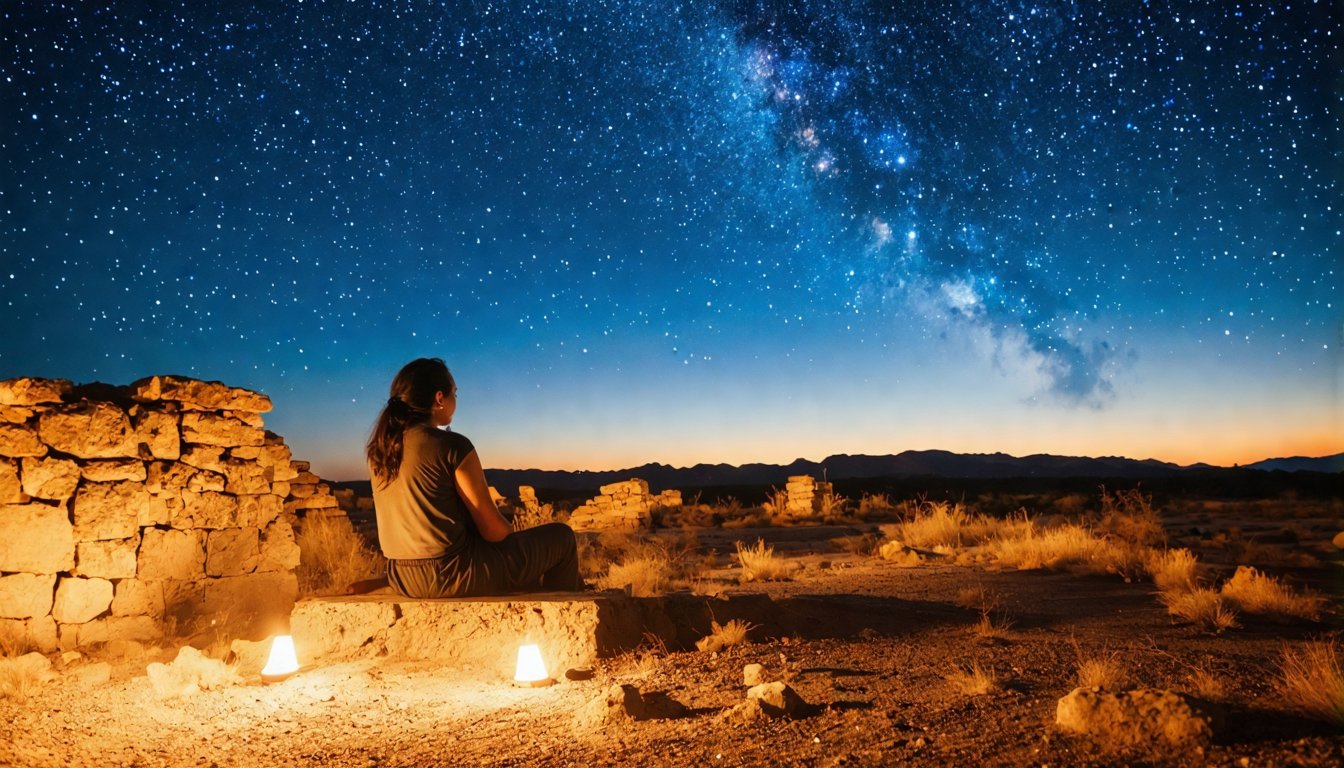 天空の神々とシュメール都市伝説に惹かれる夜