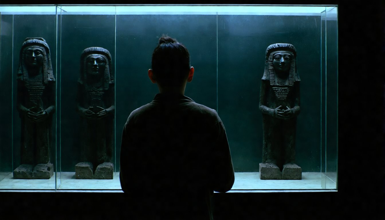 シュメール美術を眺めながら都市伝説を考えた夜