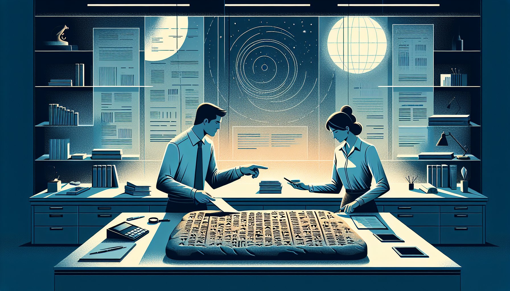 シュメール文明 予言を示す楔形文字の粘土板を学術研究と都市伝説の対比で描写